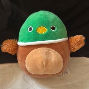 Swuishmallows Green and Brown Plush Bird Toy